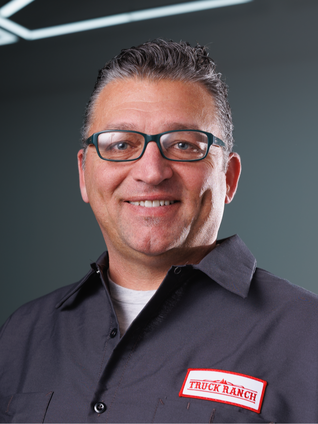 Variable Operations Director Cliff Willits in HQ at Truck Ranch